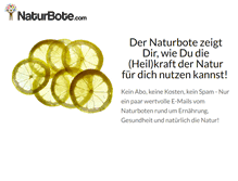 Tablet Screenshot of naturbote.com